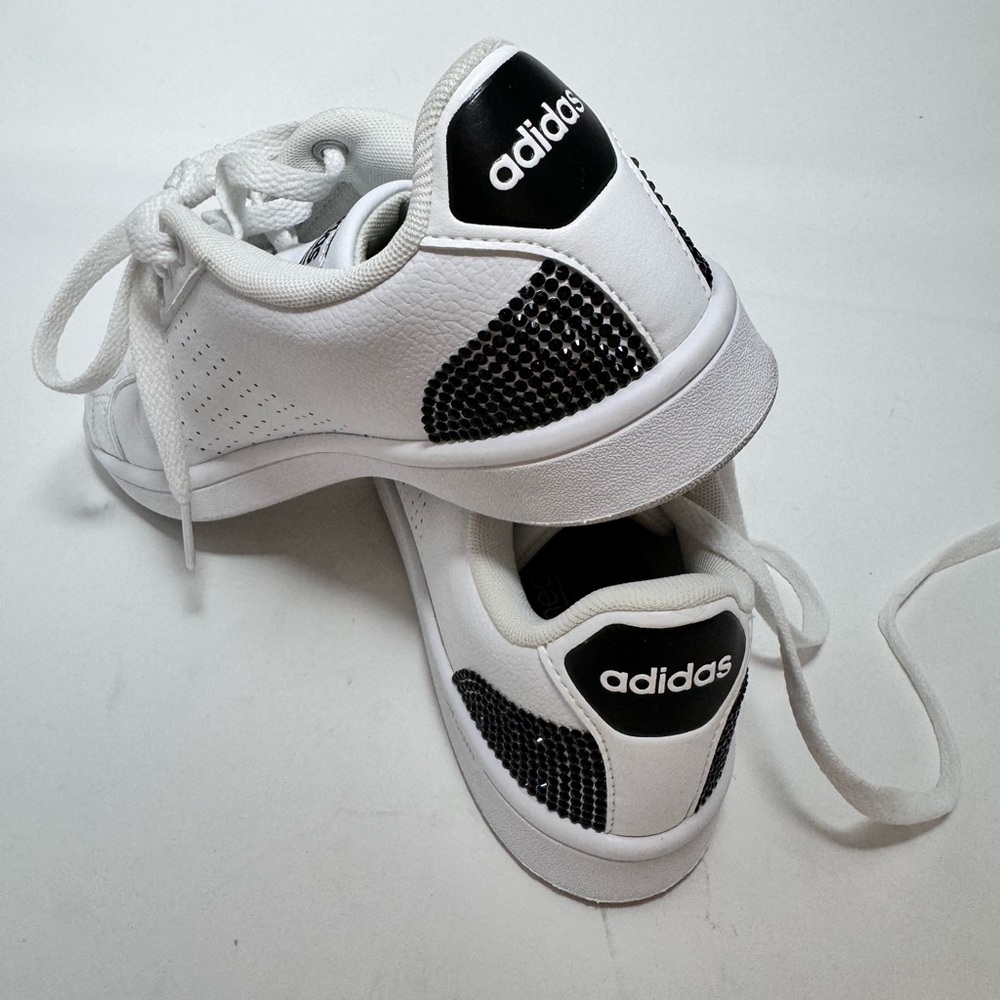 ADIDAS Bling Neo cloud form sneakers - Size 6 1/2